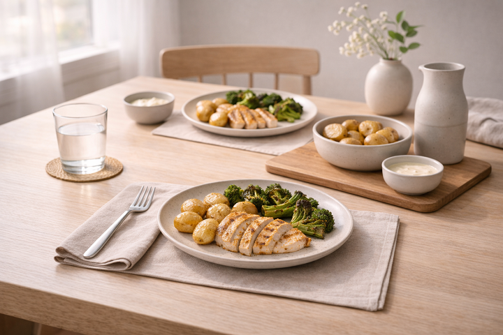 Simple home meal a Everyday Eating Habits That Feel Natural